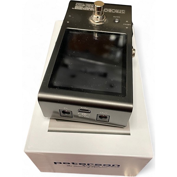 Used Peterson STROBOSTOMP HD Tuner Pedal