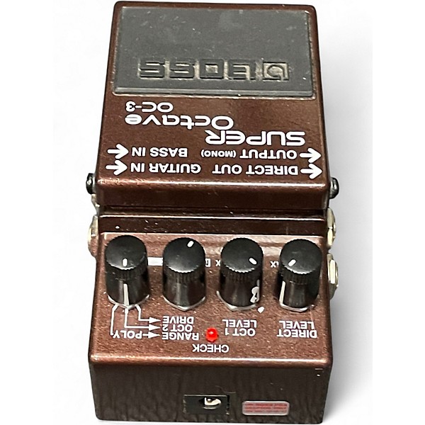 Used BOSS OC3 Super Octave Effect Pedal