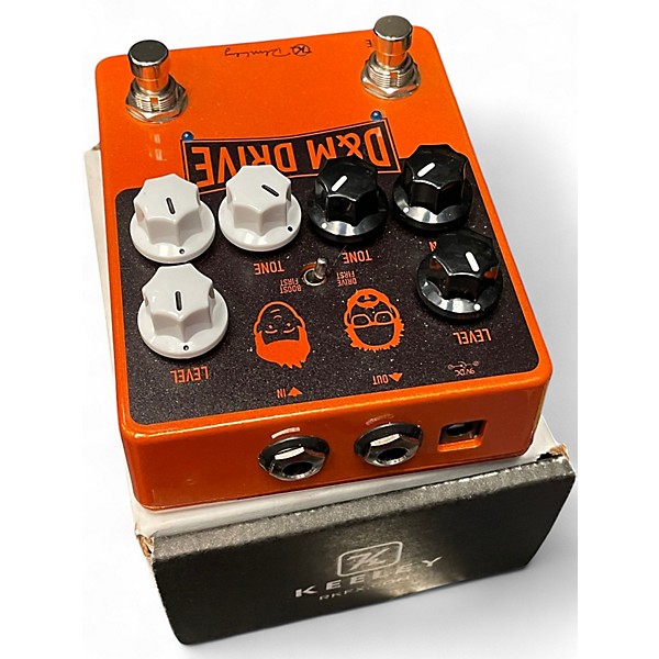 Used Keeley D&M DRIVE Effect Pedal