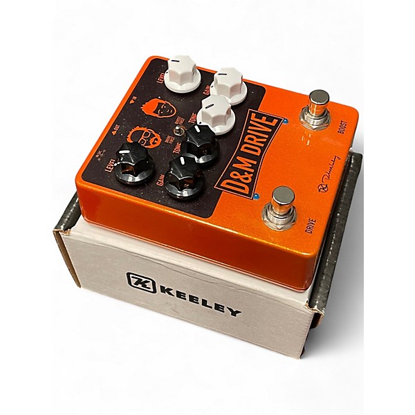 Used Keeley D&M DRIVE Effect Pedal