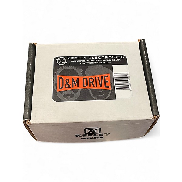 Used Keeley D&M DRIVE Effect Pedal