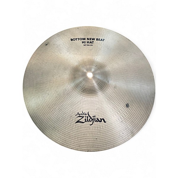 Used Zildjian 14in New Beat Hi Hat Pair Cymbal
