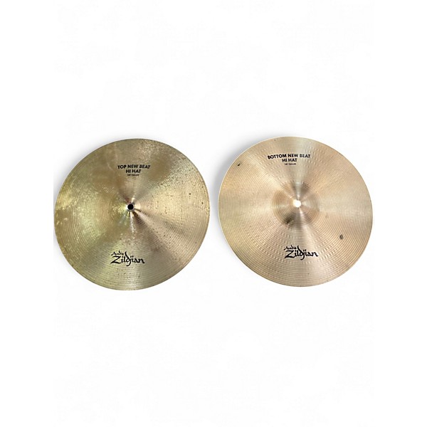 Used Zildjian 14in New Beat Hi Hat Pair Cymbal