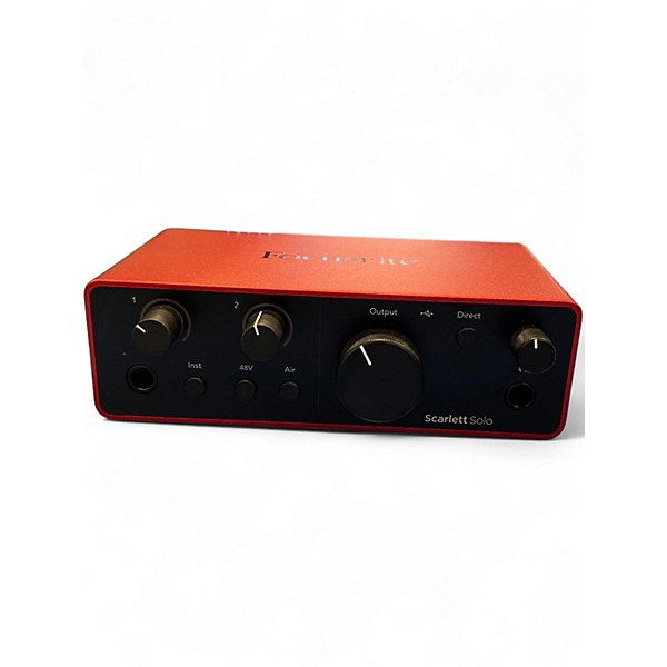 Used Focusrite Scarlett Solo Gen 3 Audio Interface