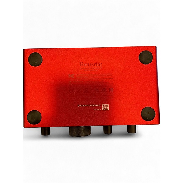 Used Focusrite Scarlett Solo Gen 3 Audio Interface