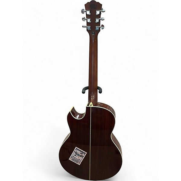 Used Washburn ea25 Natural Acoustic Guitar