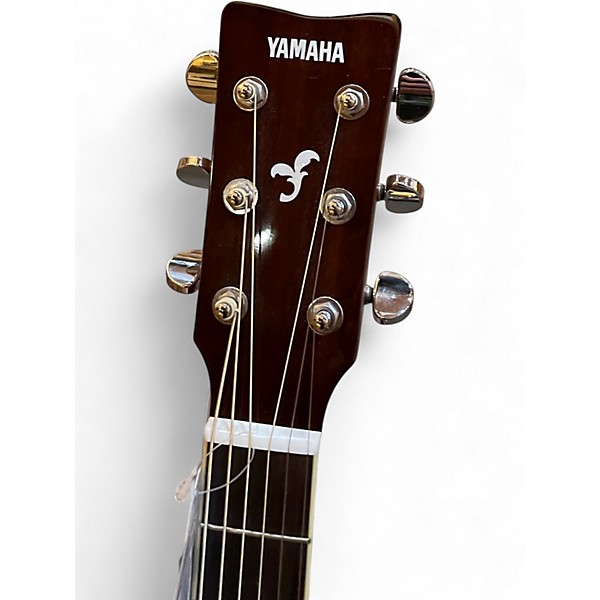 Used Yamaha FSCTA TransAcoustic Concert Cutaway Brown Sunburst Acoustic Electric Guitar