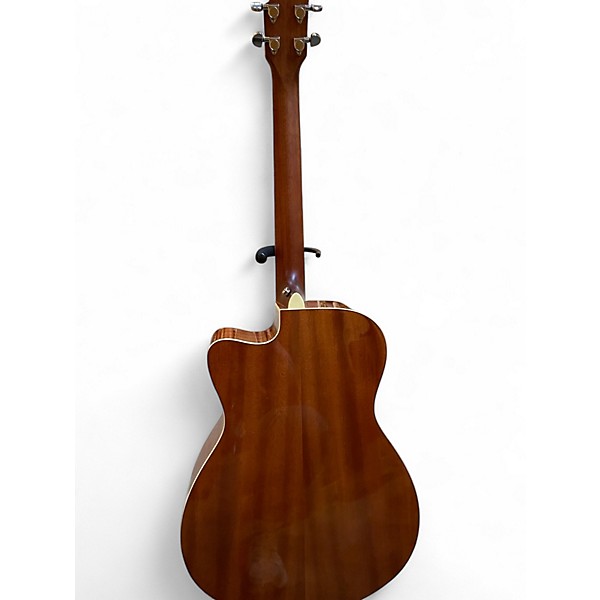 Used Yamaha FSCTA TransAcoustic Concert Cutaway Brown Sunburst Acoustic Electric Guitar
