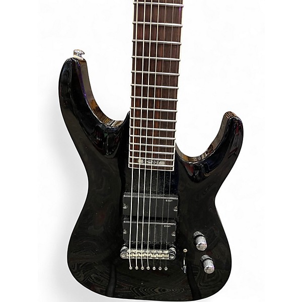 Used ESP LTD SC207 Stephen Carpenter Signature 7 String Black Solid Body Electric Guitar