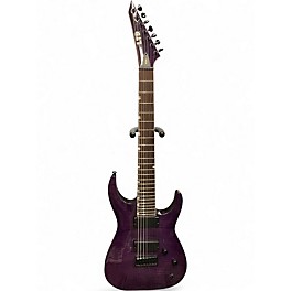 Used ESP Ltd sh207 Trans Purple Solid Body Electric Guitar