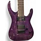 Used ESP Ltd sh207 Trans Purple Solid Body Electric Guitar