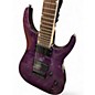 Used ESP Ltd sh207 Trans Purple Solid Body Electric Guitar