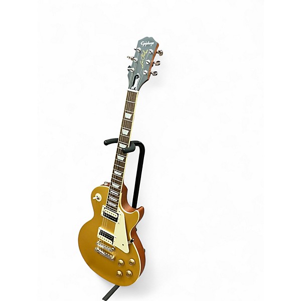 Used Epiphone Les Paul Traditional Pro IV Gold Top Solid Body Electric Guitar