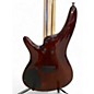 Used Ibanez SR375 5 String BROWN BURST Electric Bass Guitar