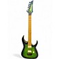 Used Ibanez RGAIX6MQM Surreal Blue Burst Solid Body Electric Guitar thumbnail