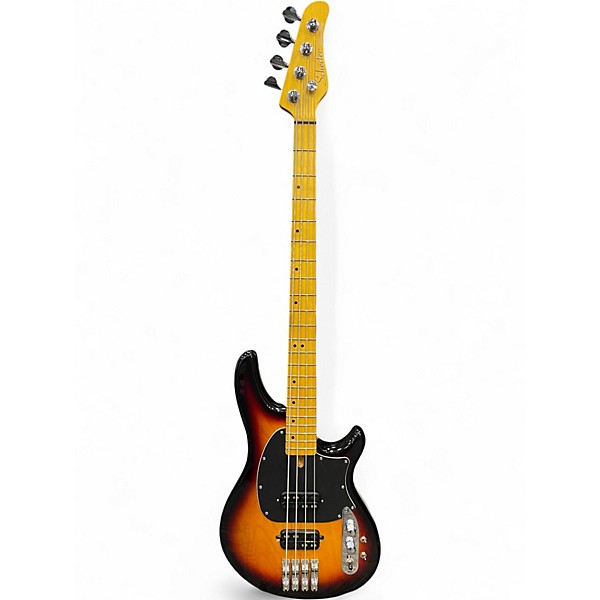 Used Schecter Guitar Research CV4 Diamond Series 2 Color Sunburst Electric Bass Guitar