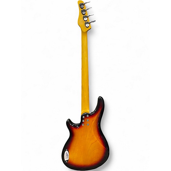 Used Schecter Guitar Research CV4 Diamond Series 2 Color Sunburst Electric Bass Guitar