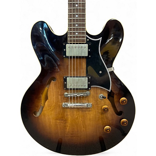 Used The Heritage H535 Vintage Sunburst Hollow Body Electric Guitar