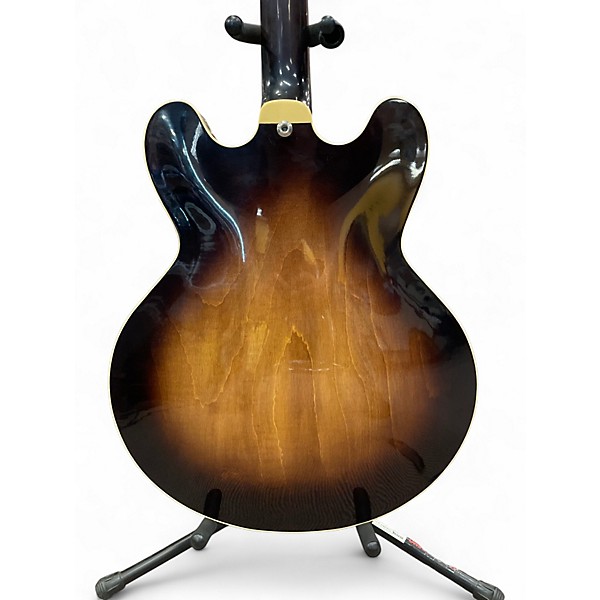 Used The Heritage H535 Vintage Sunburst Hollow Body Electric Guitar