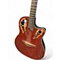 Used Ovation CC48 Celebrity Deluxe Red Acoustic Electric Guitar