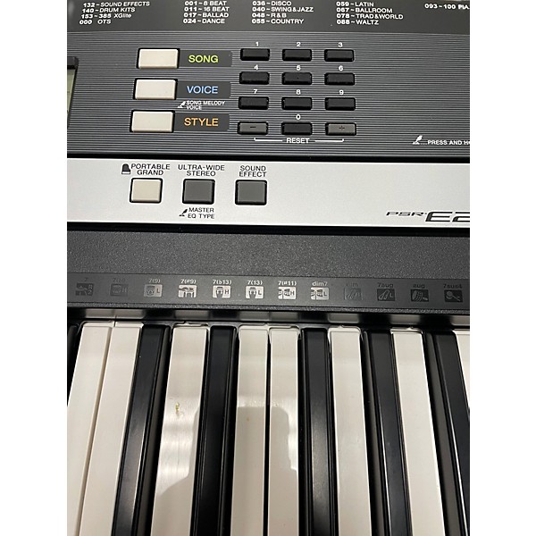 Used Yamaha PSRE243 61 Key Portable Keyboard