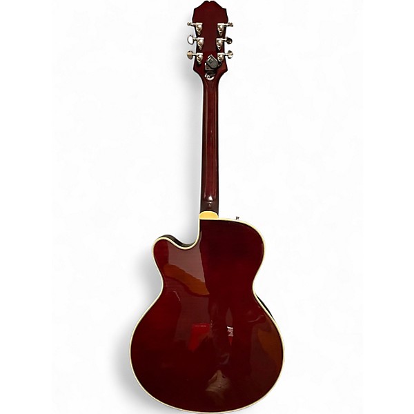 Used 2020s Epiphone Emperor Swingster Wine Red Hollow Body Electric Guitar