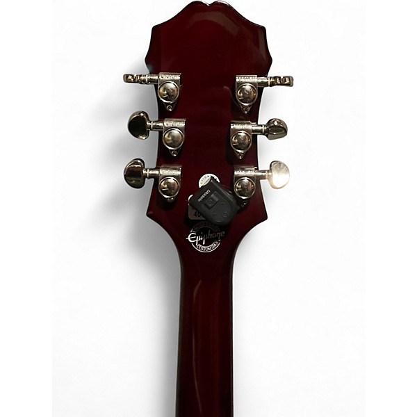 Used 2020s Epiphone Emperor Swingster Wine Red Hollow Body Electric Guitar