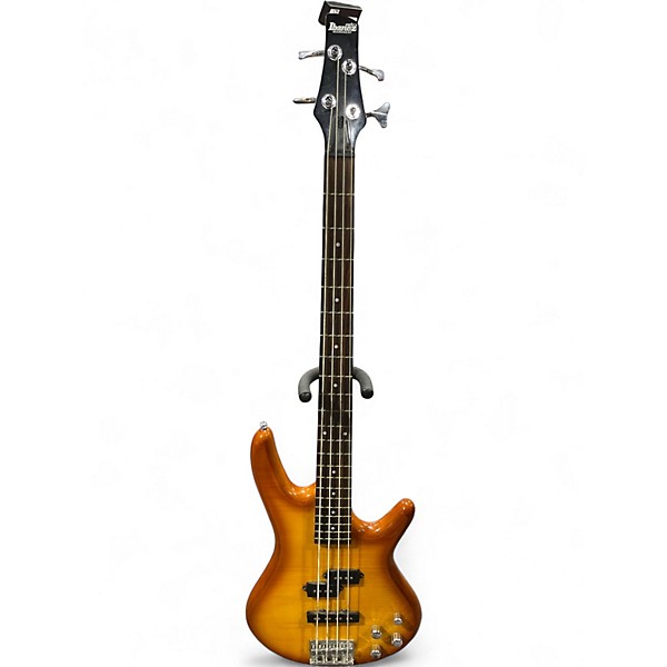 Used Ibanez Gio 2 Color Sunburst Electric Bass Guitar
