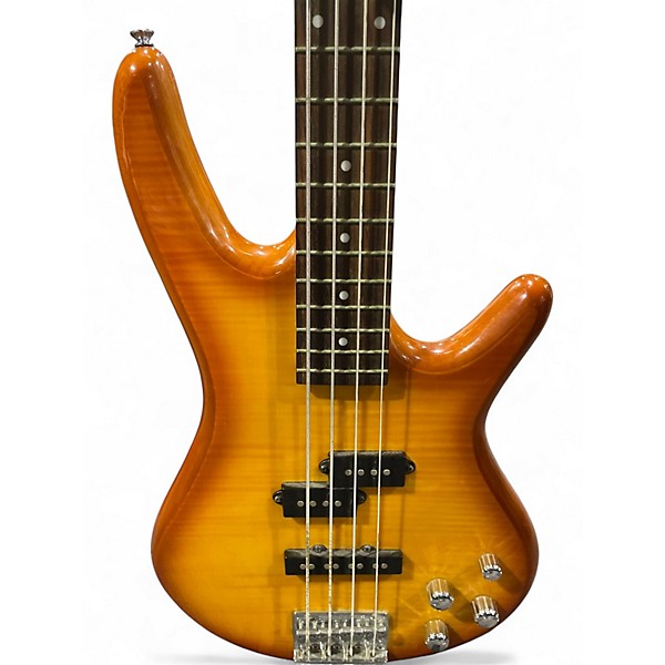 Used Ibanez Gio 2 Color Sunburst Electric Bass Guitar