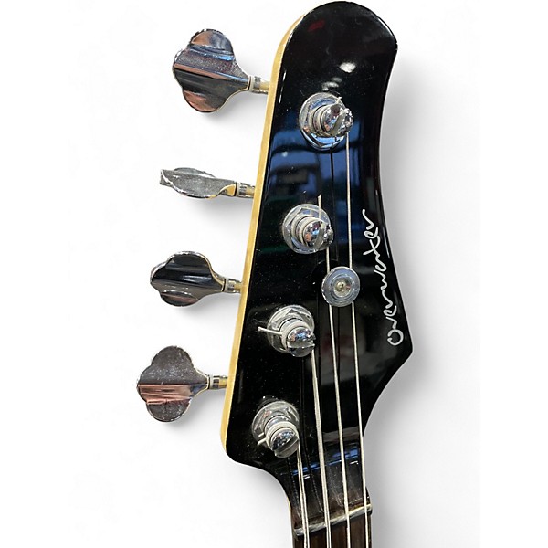 Used Tanglewood Overwater Black Electric Bass Guitar