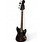Used Fender Blackout Mustang Bass Black Electric Bass Guitar thumbnail
