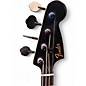 Used Fender Blackout Mustang Bass Black Electric Bass Guitar