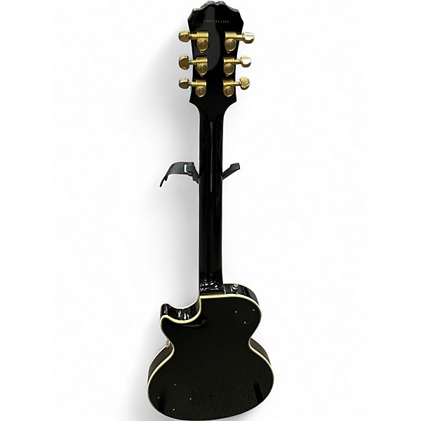 Used Epiphone Les Paul Custom Black Onyx Solid Body Electric Guitar