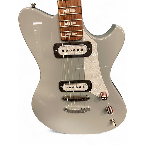 Used Powers Electric Type A Gray Solid Body Electric Guitar
