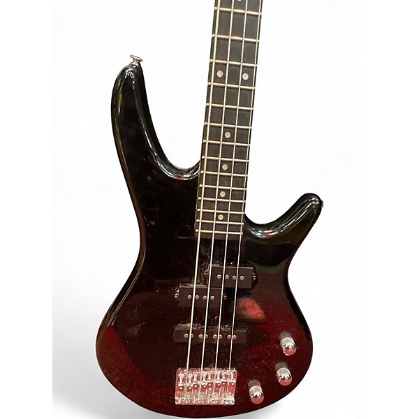 Used Ibanez GSRM20 Mikro Short Scale Black Electric Bass Guitar