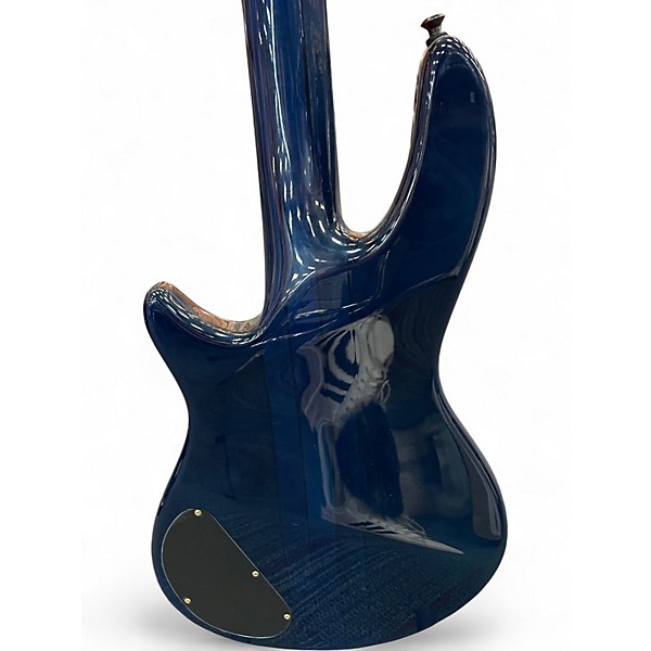 Used ESP LTD C304 Trans Blue Electric Bass Guitar
