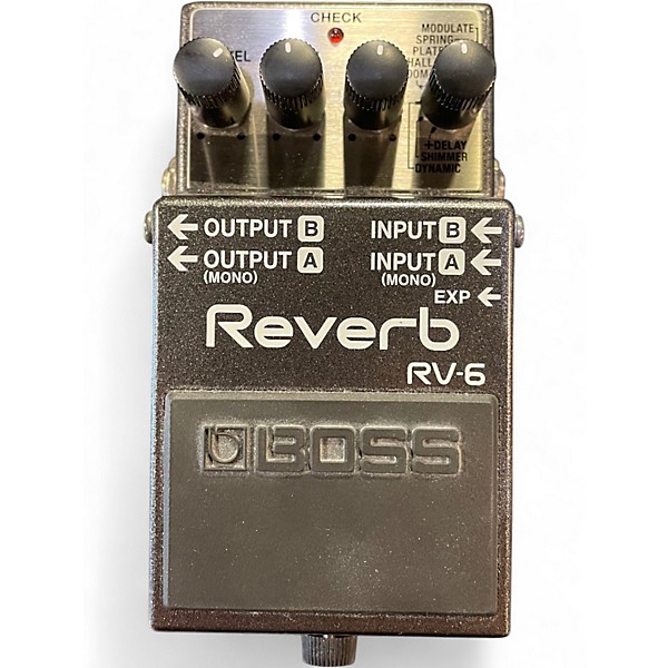 Used 2025 BOSS RV6 Digital Reverb Effect Pedal
