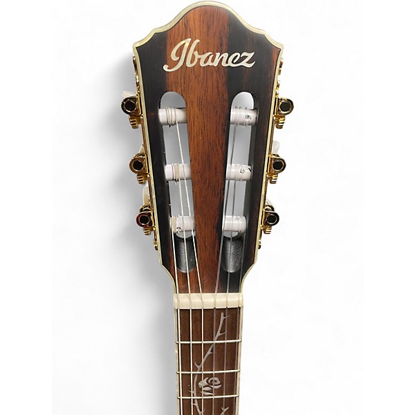 Used Ibanez TOD10N Tim Henson Signature Black Flat Classical Acoustic Electric Guitar