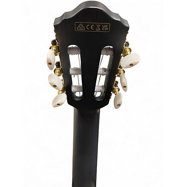 Used Ibanez TOD10N Tim Henson Signature Black Flat Classical Acoustic Electric Guitar
