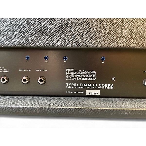 Used Framus FC100 Tube Guitar Amp Head