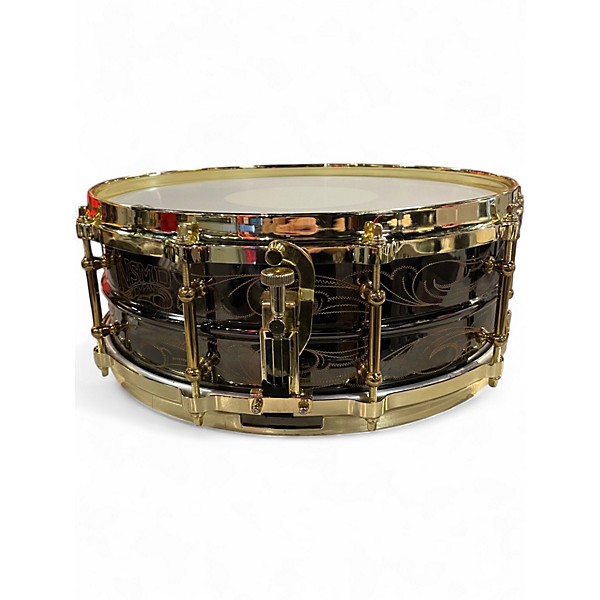 Used Joy Fulnoise 14X5.5 JOHN ALDRITCH SIGNARTURE SNARE NSMD  Black Drum