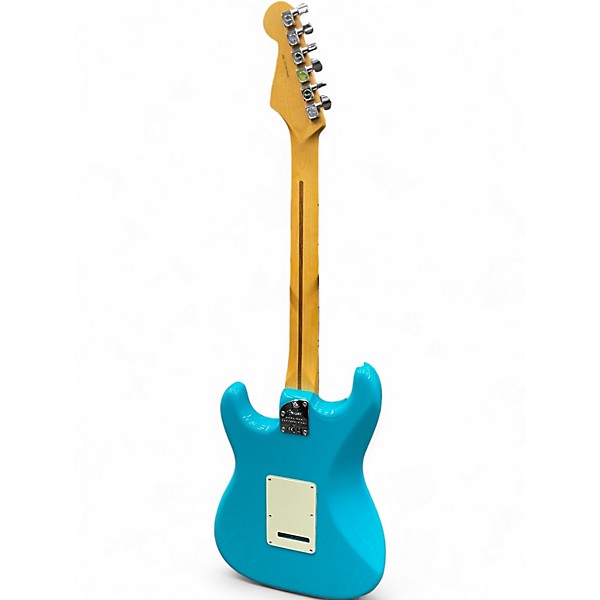 Used Fender American Professional II Stratocaster MIAMI BLUE Solid Body Electric Guitar