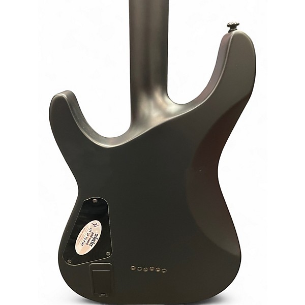 Used 2024 Schecter Guitar Research C1 Platinum Blackout Satin Black Solid Body Electric Guitar