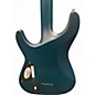 Used 2024 Schecter Guitar Research C1 Platinum Transparent Midnight Blue Solid Body Electric Guitar