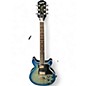 Used 2025 Epiphone Les Paul Special Double Cut Figured Ocean Water Solid Body Electric Guitar thumbnail