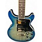 Used 2025 Epiphone Les Paul Special Double Cut Figured Ocean Water Solid Body Electric Guitar