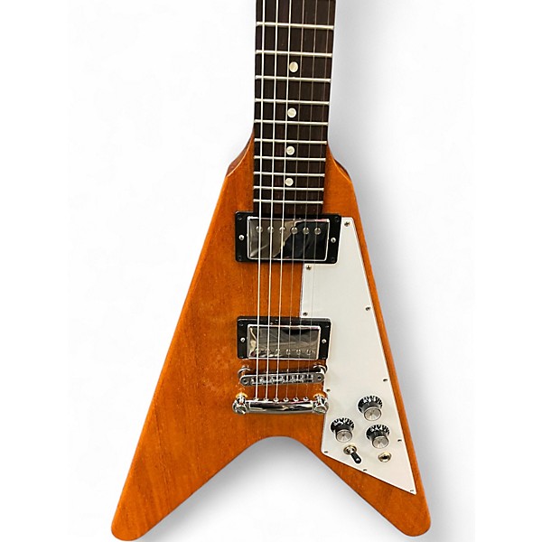 Used Gibson Flying V Natural Solid Body Electric Guitar