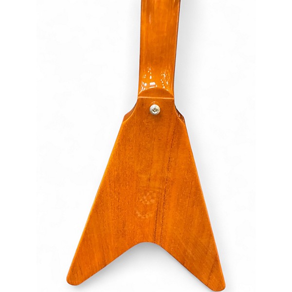 Used Gibson Flying V Natural Solid Body Electric Guitar