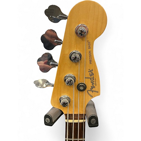Used 2012 Fender American Standard Precision Bass 3 Color Sunburst Electric Bass Guitar