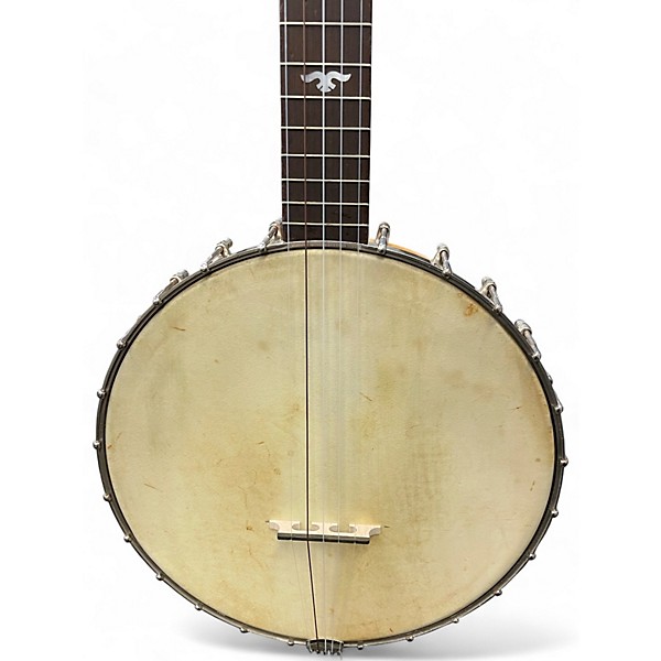 Used Langstile  5 String Open back Natural Banjo
